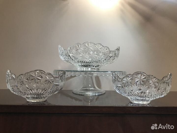 Ваза хрустальная СССР