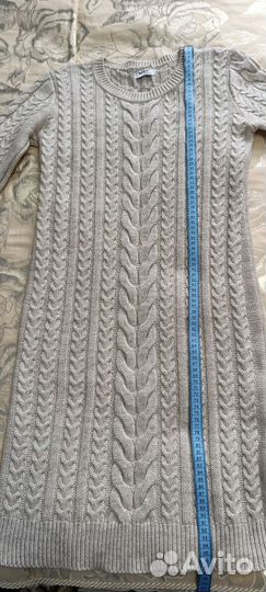 Вязаное платье