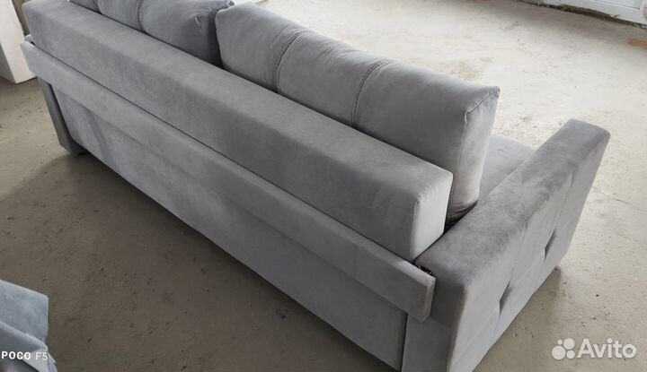 Диван прямой с механизмом Тик-Так Еврокнижка