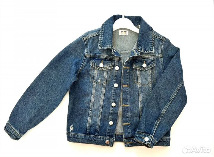 Джинсовка для девочки 134-140