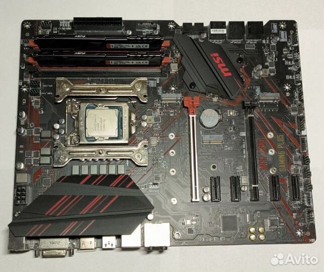 Комплект i5 9400f/MSI Z390/32GB DDR4/ssd/кулер/бп