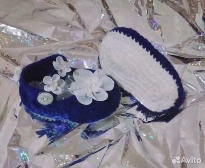 Пинетки для девочки