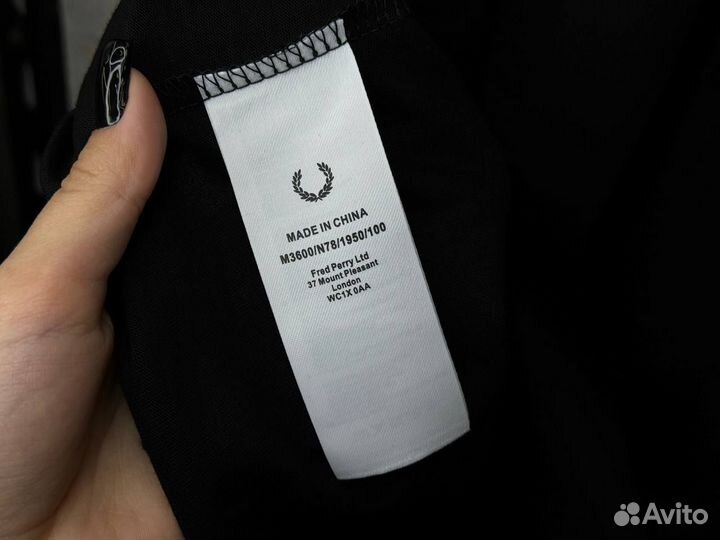 Футболка Fred Perry Оригинал -качество