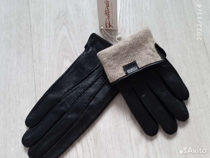 Мужские кожаные перчатки