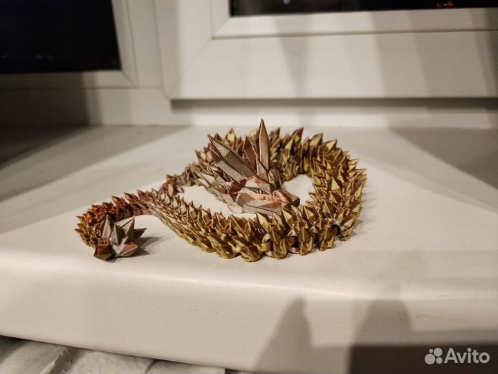 Игрушка дракон подвижная