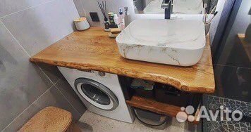 Столешница дуб из цельного массива