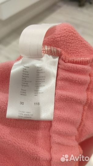 Флисовая поддева для девочки 116