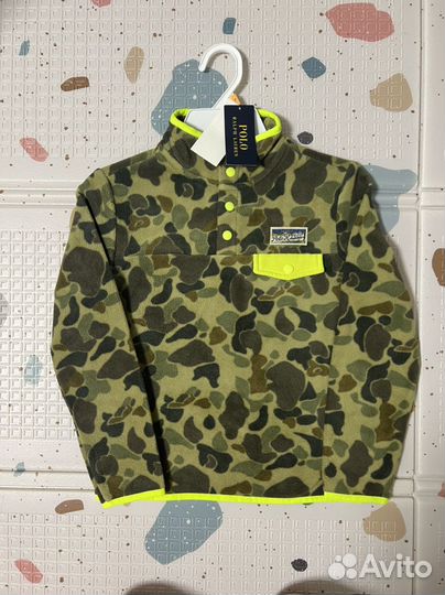 Новая флисовая кофта Ralph Lauren 7 лет