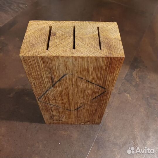 Подставка для ножей деревянная