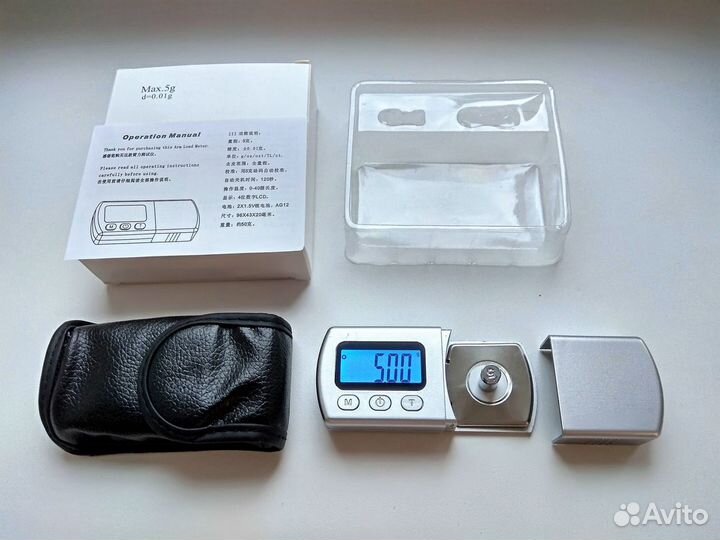 Весы для настройки тонарма проигрывателя