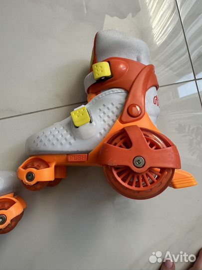 Роликовые коньки детские раздвижные ridex