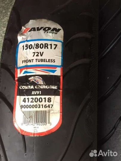 Мотошина 150 80 17 Avon Cobra Chrome