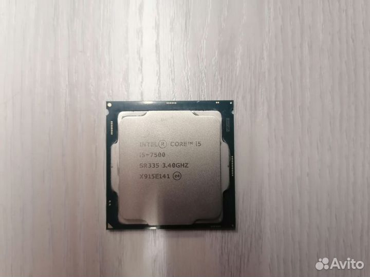 Процессор intel core i5 7500