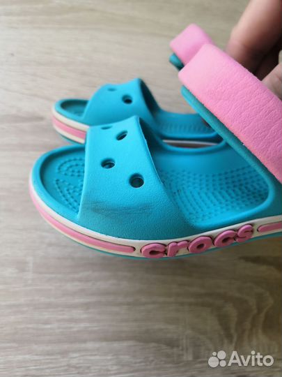 Сандалии crocs c7 для девочки