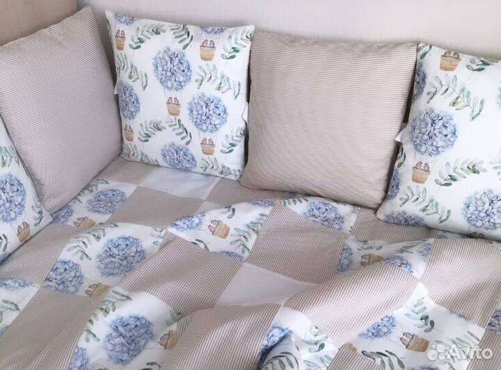 Комплект в кроватку с бортиками