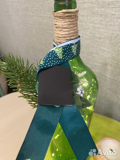 Новогодний венок ручной работы