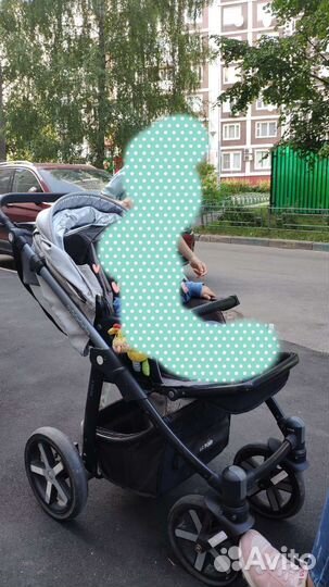Коляска 2 в 1 baby design