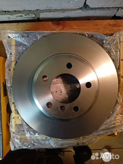 Передние тормозные диски на BMW E46