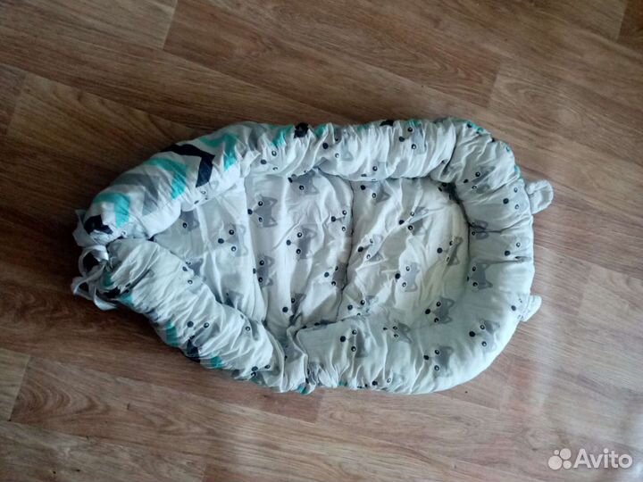 Кокон для новорожденных зевушка