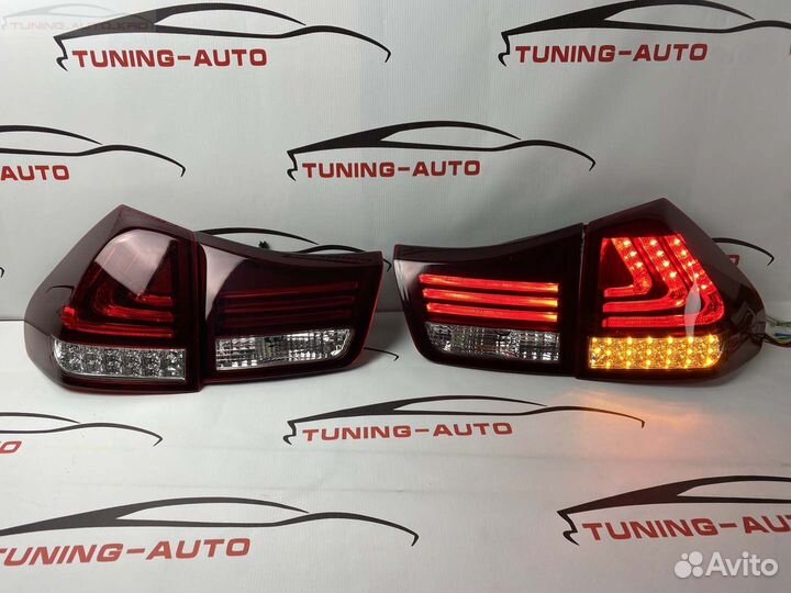 Стоп сигналы Lexus RX330 LED стиль 2019 года
