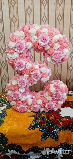 Цифра 3 на день рождения