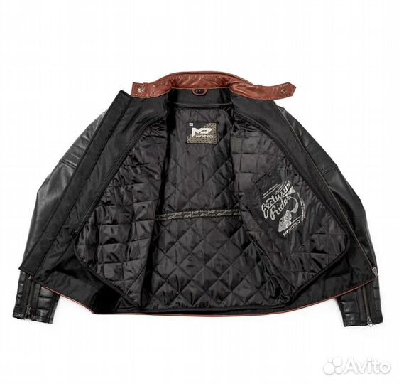 Мотокуртка кожаная moteq Bravo