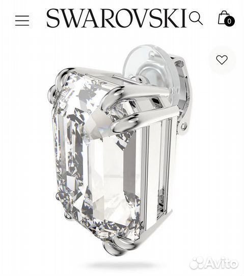 Swarovski Mesmera клипса новая оригинал