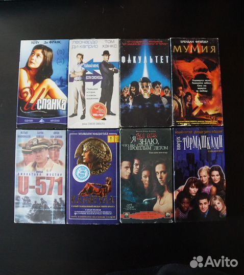 Видеокассеты, 55 шт