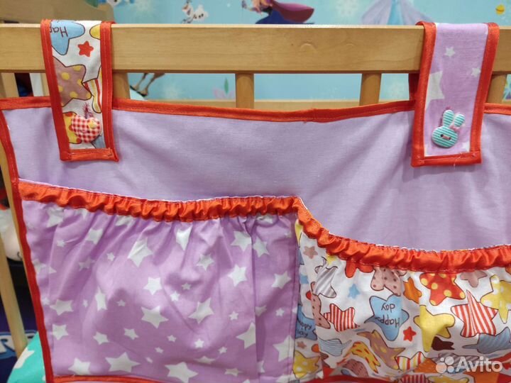 Кармашки на кроватку под заказ