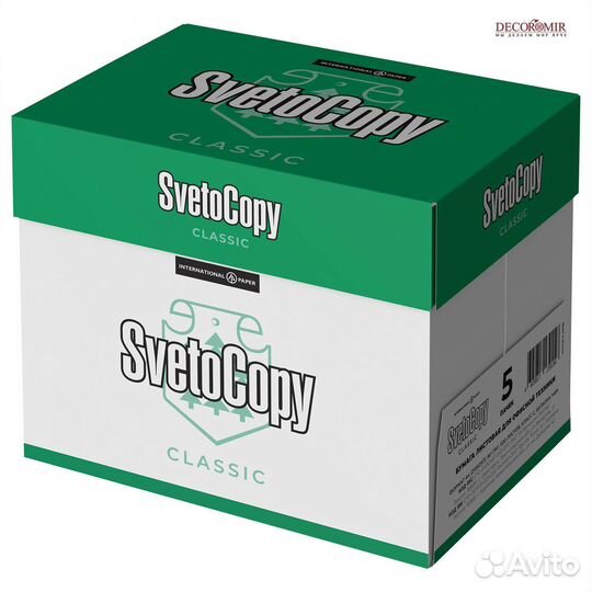 Бумага офисная А4 SvetoCopy Classic