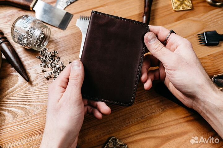 Обложка на паспорт из натуральной кожи
