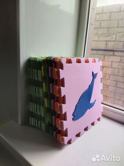 Мягкая дорожка-пазл обмен