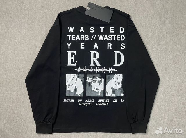 Лонгслив Enfants Riches Deprimes wasted tears купить в