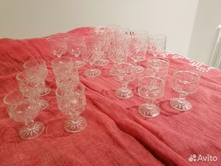 Рюмки хрусталь СССР Галактика