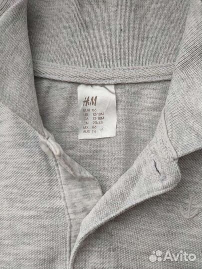 Футболка Поло H&M для мальчика 86-92