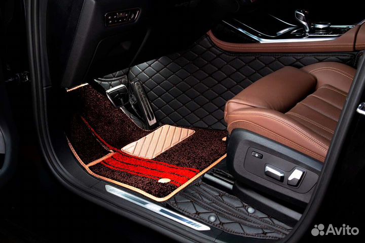 3D Коврики Haval Салон Багажник из Экокожи