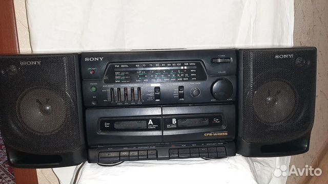 Магнитола sony CFS-W435S купить в Рязани | Электроника | Авито