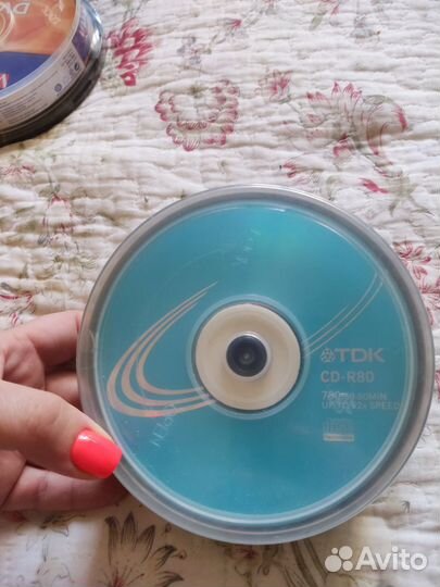 DVD и CD диски новые