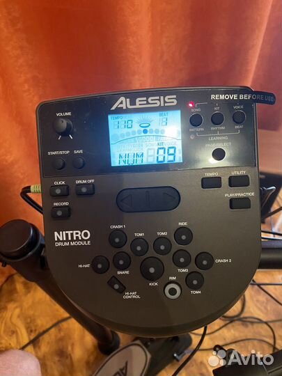 Электронные барабаны alesis nitro mesh kit