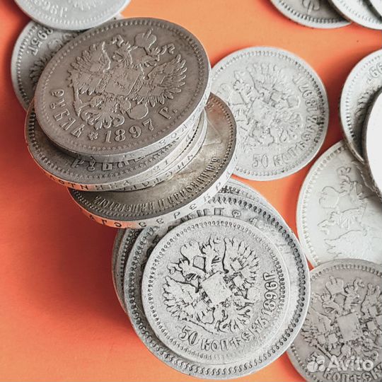 Серебряные и золотые монеты - клады, коллекции