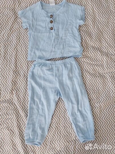 Костюм из муслина детский 80