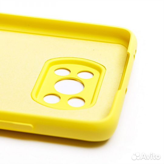 Чехол Full Original Design для Xiaomi Poco X3 желт