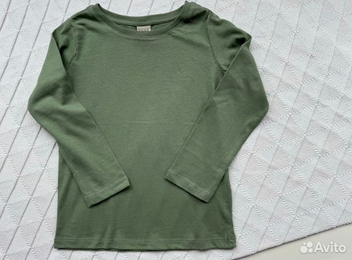 Детские хлопковые лонгсливы 3 штуки для малышей