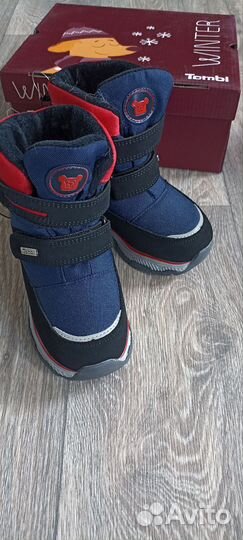 Новые зимние сапоги для мальчиков 23
