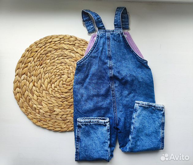 Джинсовый комбинезон для девочки Gloria Jeans, 86