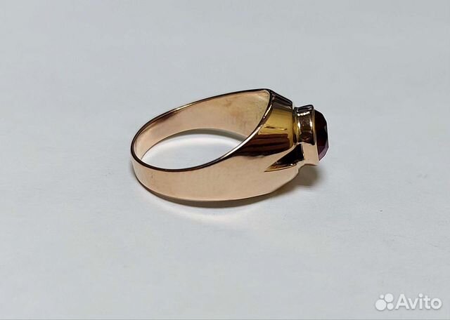 Золотое кольцо 583 пробы Рубин СССР 3,99гр