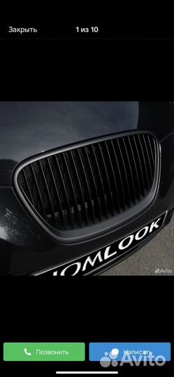 Решетка радиатора seat leon 2