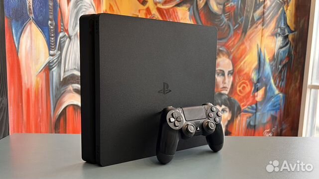 PS4 Slim 500gb + Игры