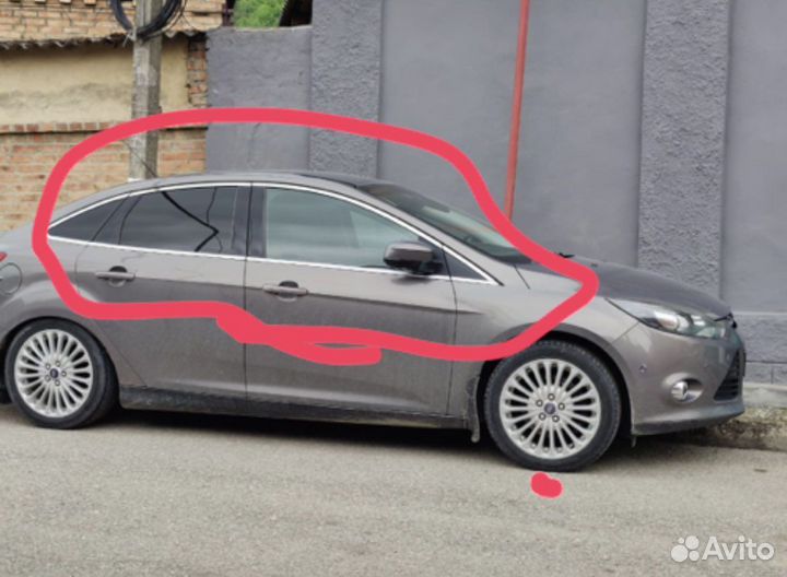 Молдинги Ford focus 3