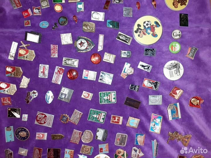 Значки СССР коллекция